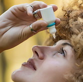 Putting Eye Drops